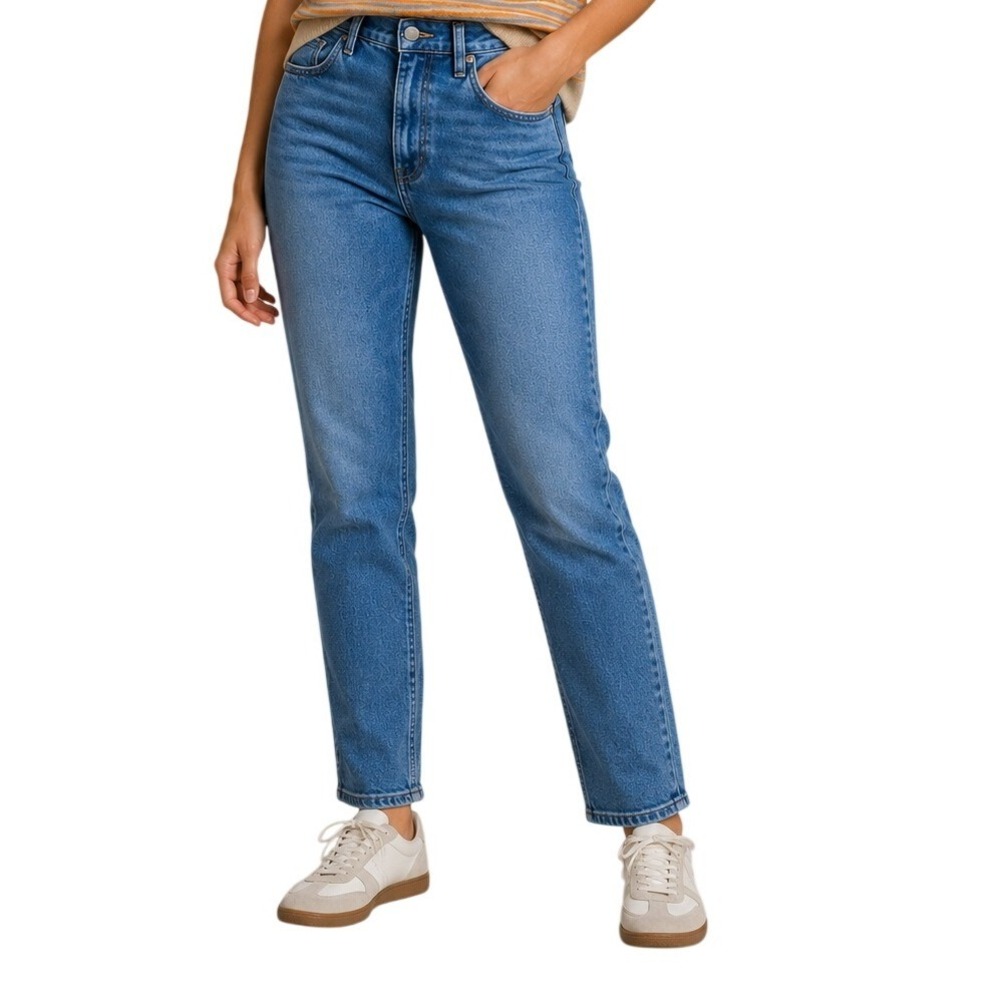 Madewell Medium Blue Wash 10" Roadtripper High Rise Skinny Jeans Women's 27